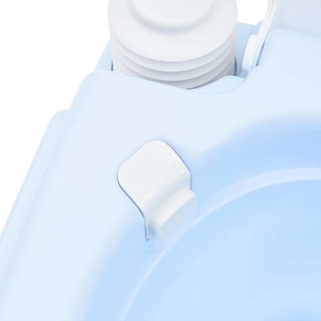 Portable Camping Toilet Light blue 41.5 x 36.5 x 30 cm