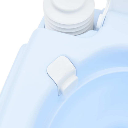 Portable Camping Toilet Light blue 41.5 x 36.5 x 30 cm