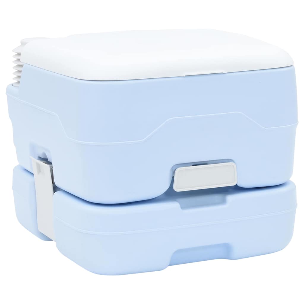 Portable Camping Toilet Light blue 41.5 x 36.5 x 30 cm