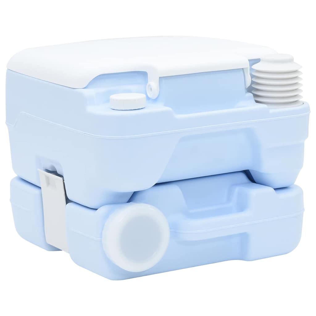 Portable Camping Toilet Light blue 41.5 x 36.5 x 30 cm