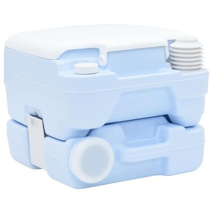 Portable Camping Toilet Light blue 41.5 x 36.5 x 30 cm