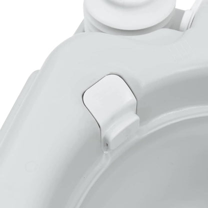 Portable Camping Toilet Grey 41.5 x 36.5 x 42 cm