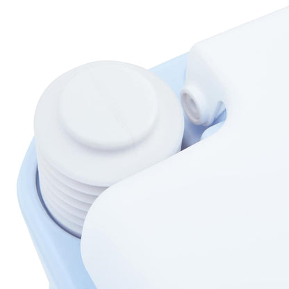 Portable Camping Toilet Light blue 41.5 x 36.5 x 42 cm
