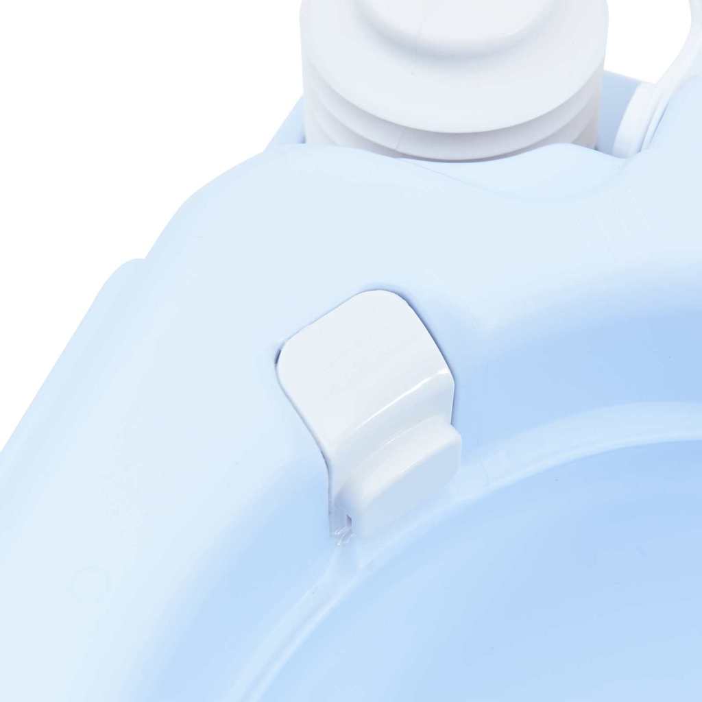 Portable Camping Toilet Light blue 41.5 x 36.5 x 42 cm