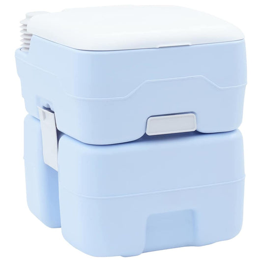 Portable Camping Toilet Light blue 41.5 x 36.5 x 42 cm