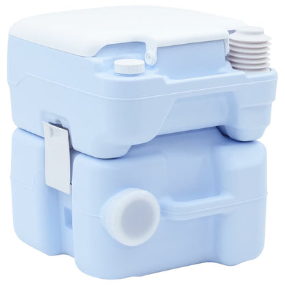 Portable Camping Toilet Light blue 41.5 x 36.5 x 42 cm