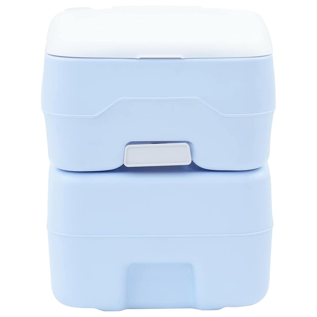 Portable Camping Toilet Light blue 41.5 x 36.5 x 42 cm
