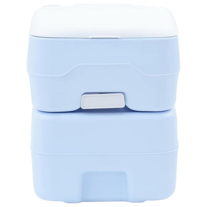 Portable Camping Toilet Light blue 41.5 x 36.5 x 42 cm