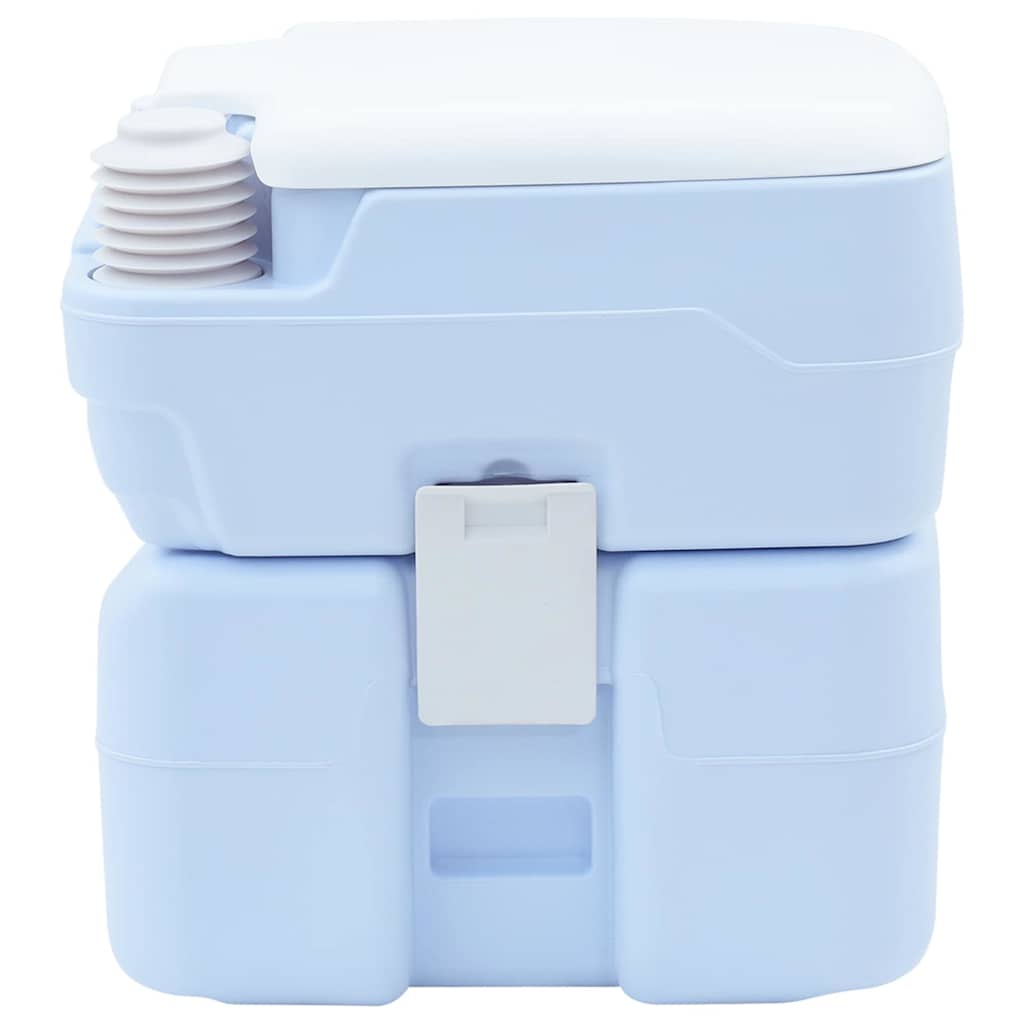 Portable Camping Toilet Light blue 41.5 x 36.5 x 42 cm
