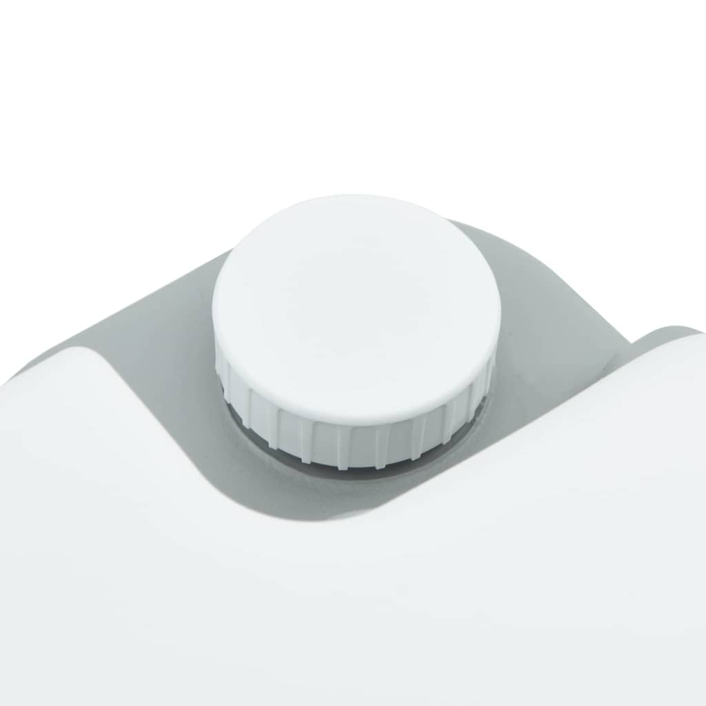 Portable Camping Toilet Grey and white 41.5 x 36.5 x 37.5 cm