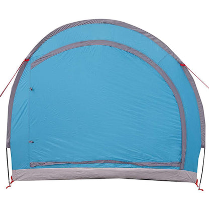 Bike Storage Tent with Roof Blue 256 x 222 x 182 cm