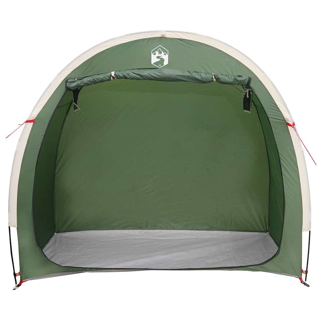 Bike Storage Tent with Roof Green 210 x 90 x 174 cm
