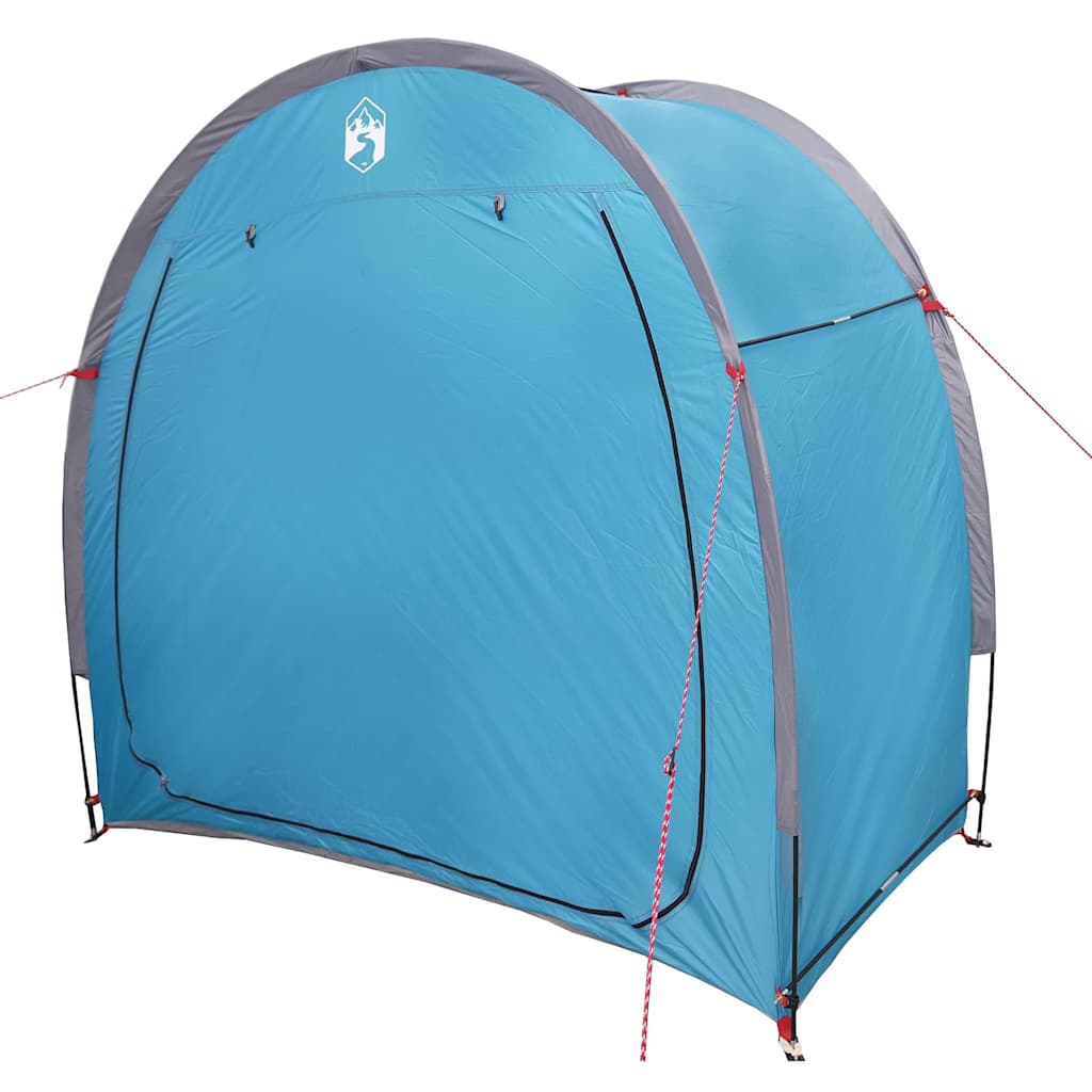 Bike Storage Tent with Roof with Storage Blue 210 x 90 x 174 cm