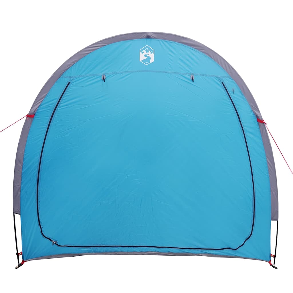 Bike Storage Tent with Roof with Storage Blue 210 x 90 x 174 cm