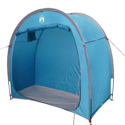 Bike Storage Tent with Roof with Storage Blue 210 x 90 x 174 cm