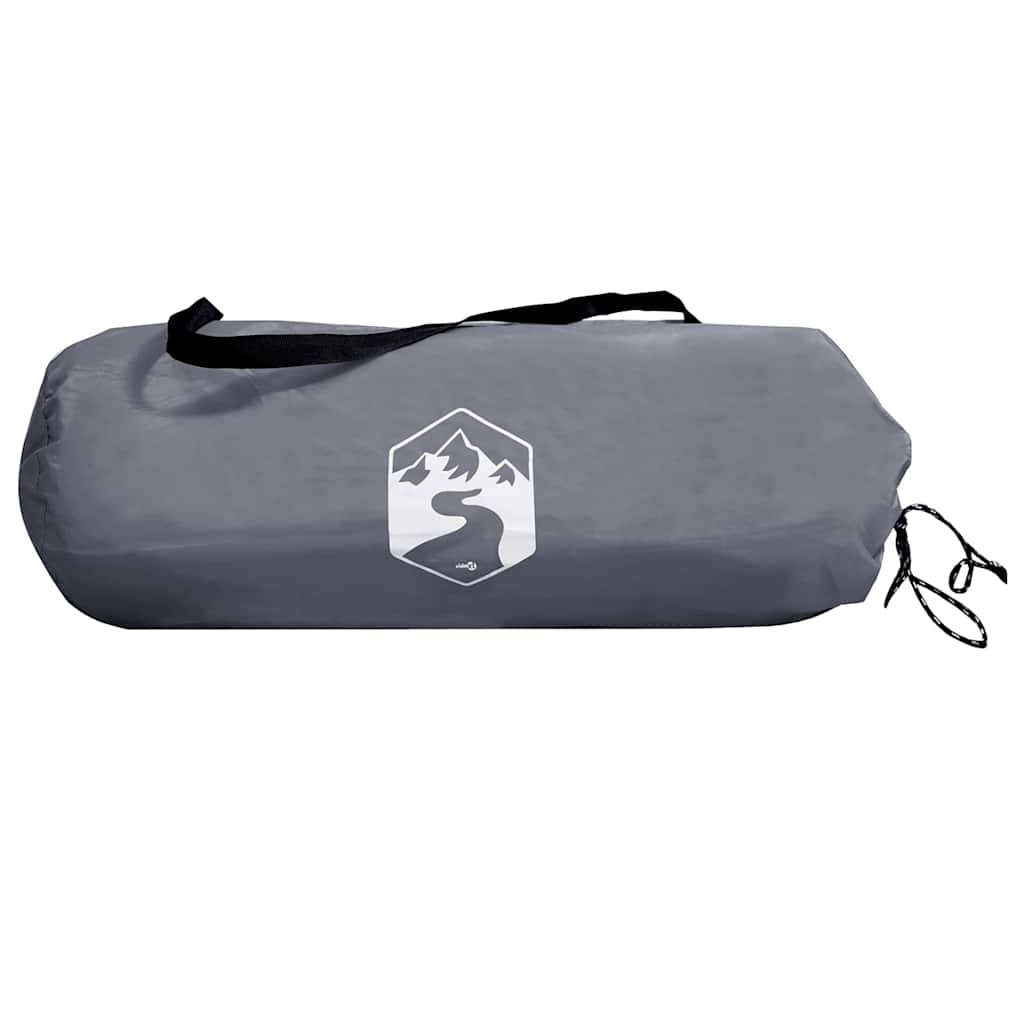 Bike Storage Tent with Roof Grey and Orange 210 x 90 x 174 cm