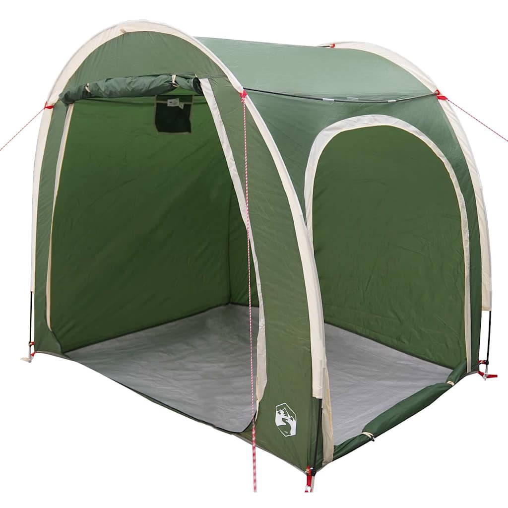 Bike Storage Tent with Roof Green 218 x 156 x 180 cm