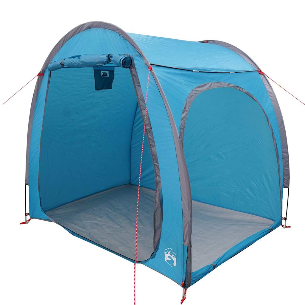Bike Storage Tent with Roof Blue 218 x 156 x 180 cm