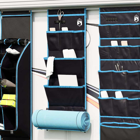 Storage bag with Storage Black, Blue 91 x 47.5 cm Oxford