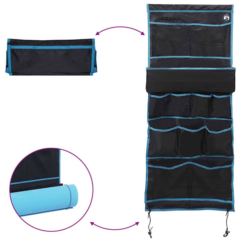 Storage bag Black, Blue 161 x 58.5 cm Oxford