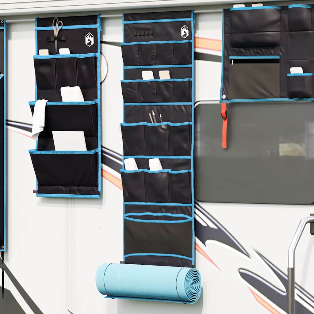 Storage bag with Storage Black, Blue 125 x 48 cm Oxford