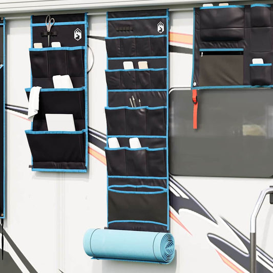 Storage bag with Storage Black, Blue 125 x 48 cm Oxford