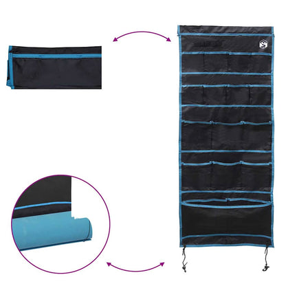 Storage bag with Storage Black, Blue 125 x 48 cm Oxford