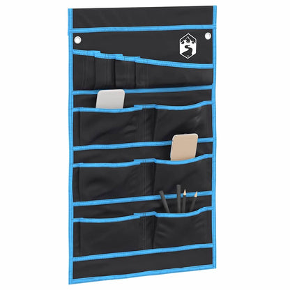Storage bag with Storage Black, Blue 63.5 x 40 cm Oxford