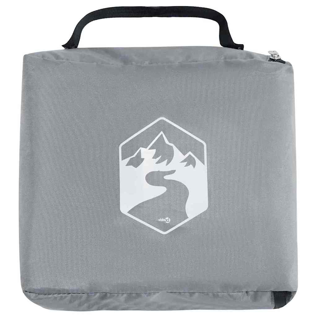 Hanging Tent Organiser with Storage Grey 320 x 182 cm