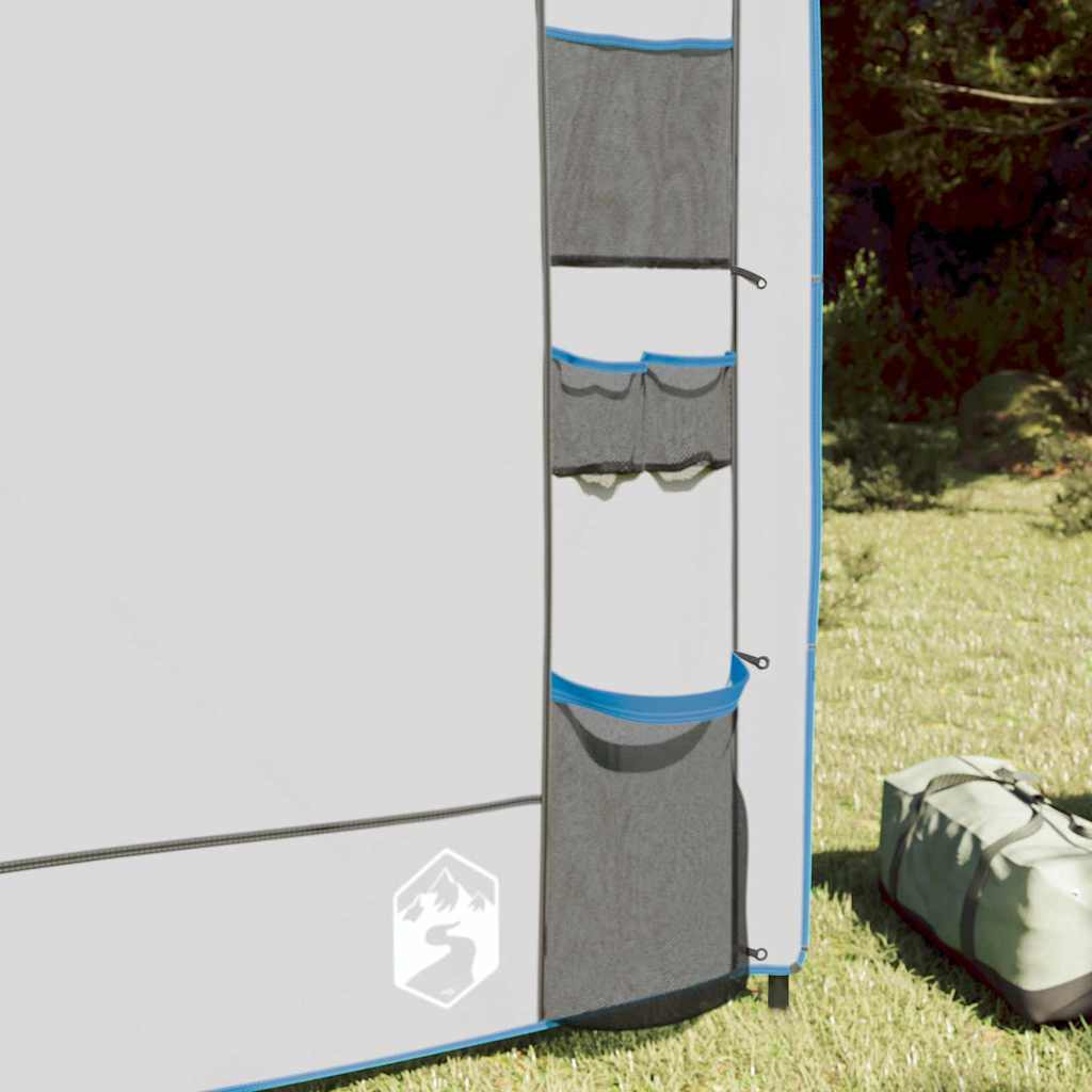 Hanging Tent Organiser with Storage Grey 320 x 182 cm