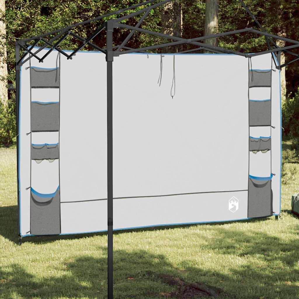 Hanging Tent Organiser with Storage Grey 320 x 182 cm