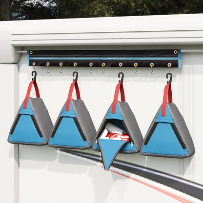 Storage bag Grey, Blue, Red 24 x 16 x 24 cm Oxford