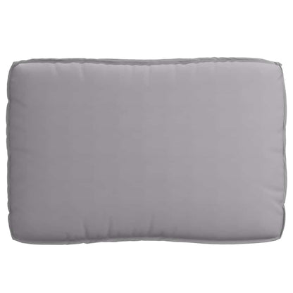 Pallet Cushion Set 2 pcs Grey Oxford fabric