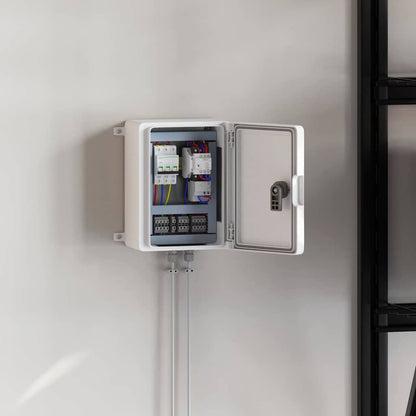 Control Cabinet Grey 18 x 13 x 24 cm ABS Plastic