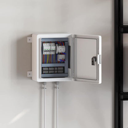 Control Cabinet Grey 25 x 13 x 30 cm ABS Plastic