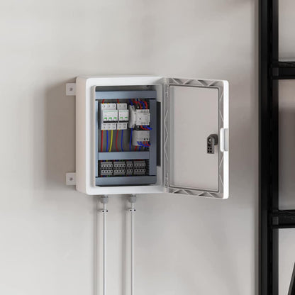 Control Cabinet Grey 25 x 13 x 33 cm ABS Plastic