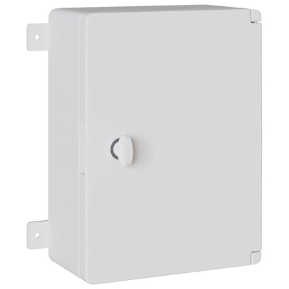 Control Cabinet Grey 25 x 13 x 33 cm ABS Plastic