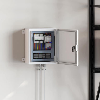 Control Cabinet Grey 30 x 16.5 x 35 cm ABS Plastic