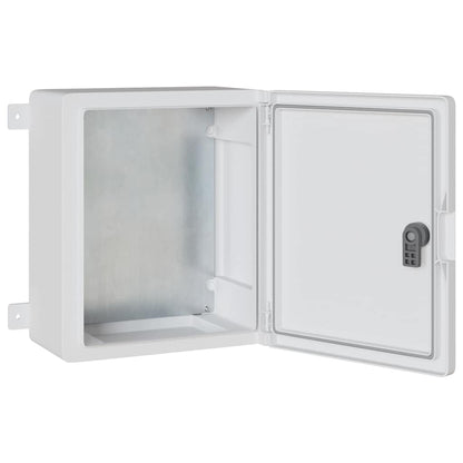 Control Cabinet Grey 30 x 16.5 x 35 cm ABS Plastic