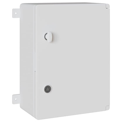 Control Cabinet Grey 30 x 19.5 x 40 cm ABS Plastic