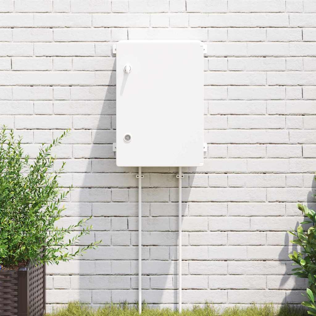 Control Cabinet Grey 35 x 19.5 x 50 cm ABS Plastic