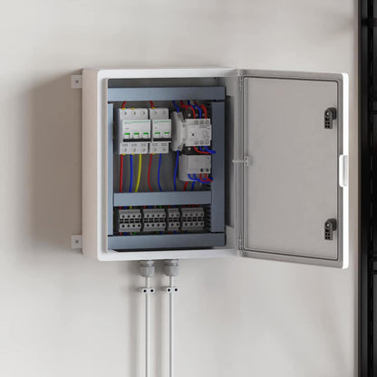 Control Cabinet Grey 40 x 24 x 50 cm ABS Plastic