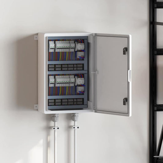 Control Cabinet Grey 40 x 20 x 60 cm ABS Plastic