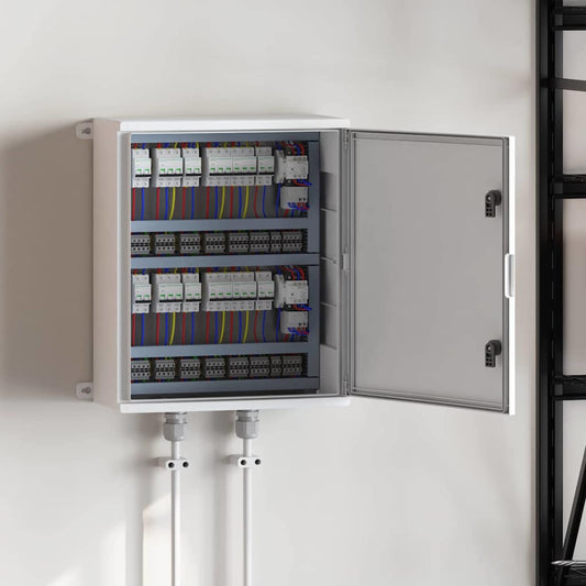 Control Cabinet Grey 50 x 23 x 60 cm ABS Plastic