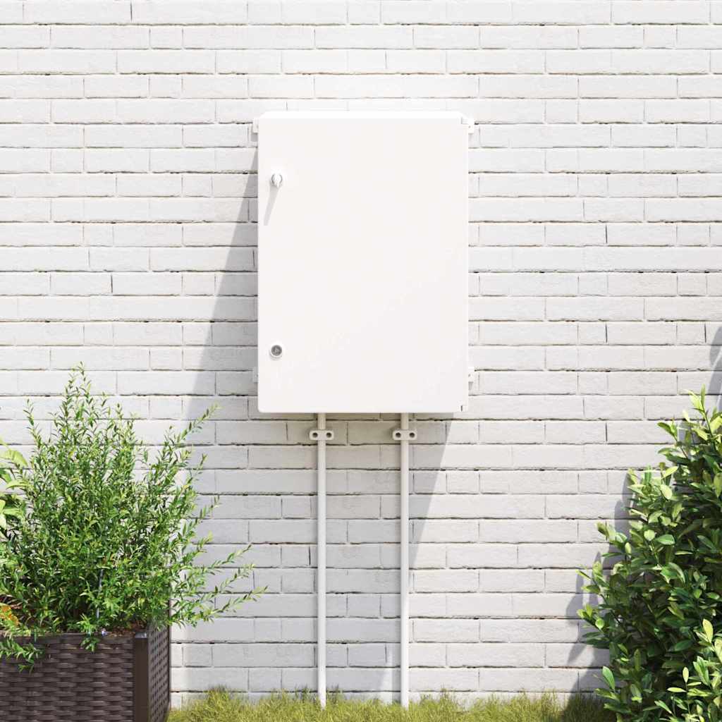 Control Cabinet Grey 50 x 24.5 x 70 cm ABS Plastic