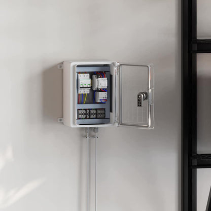Control Cabinet Grey 18 x 13 x 24 cm ABS Plastic