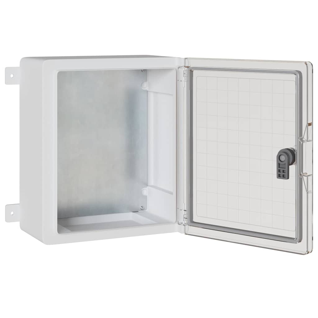Control Cabinet Grey 30 x 16.5 x 35 cm ABS Plastic