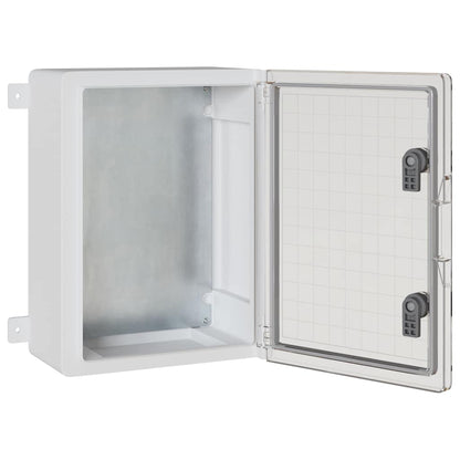 Control Cabinet Grey 30 x 19.5 x 40 cm ABS Plastic