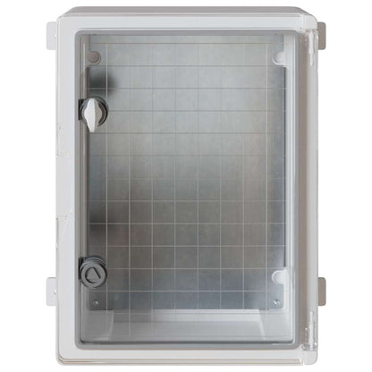 Control Cabinet Grey 30 x 19.5 x 40 cm ABS Plastic
