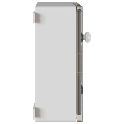 Control Cabinet Grey 30 x 19.5 x 40 cm ABS Plastic